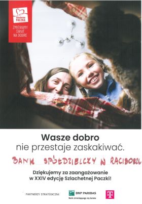 podziekowanie